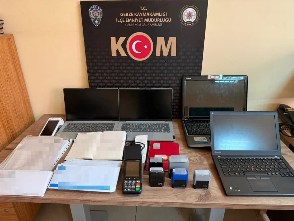 Kocaeli merkezli vurgun operasyonu: 12 tutuklama!