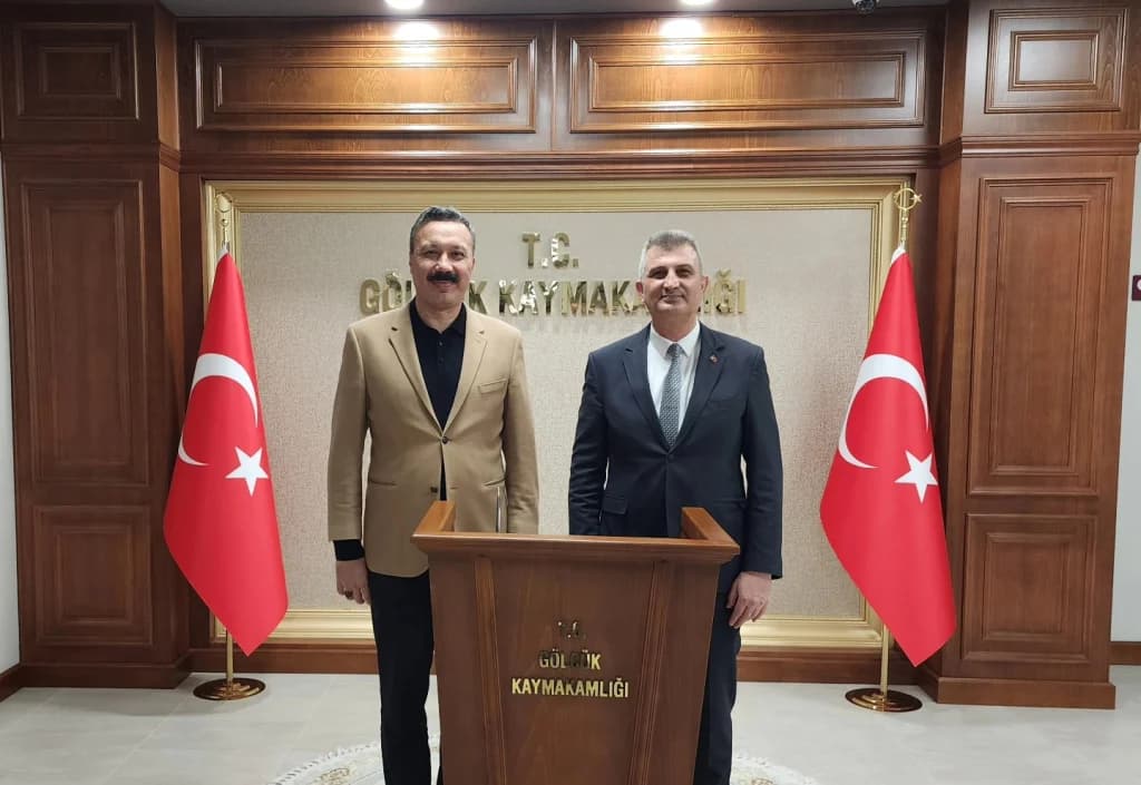 Başkan Sezer'den Kaymakam Gültekin'e Ziyaret