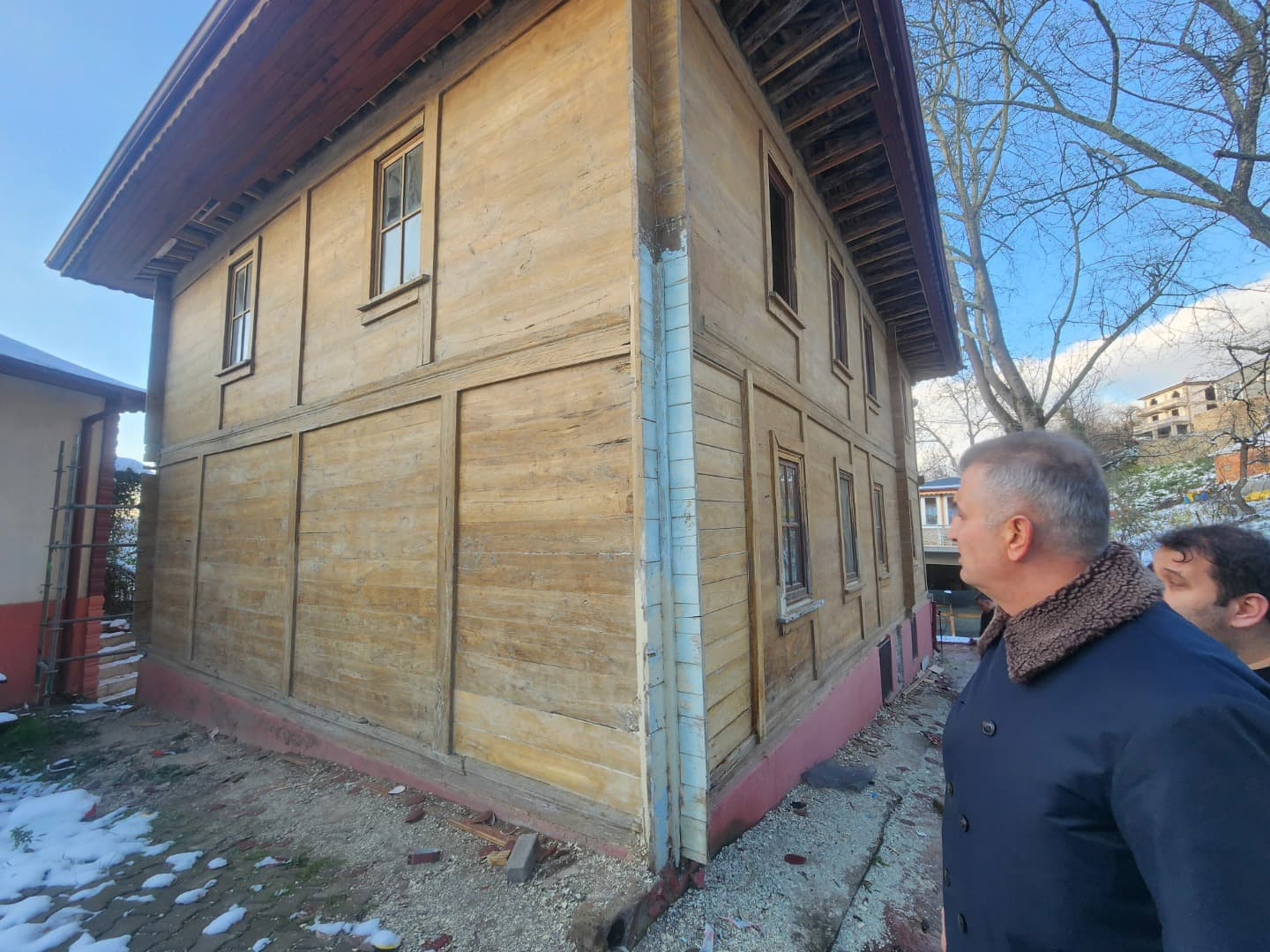 Gölcük'te Tarihi Nüzhetiye Camii Restorasyonu Devam Ediyor!