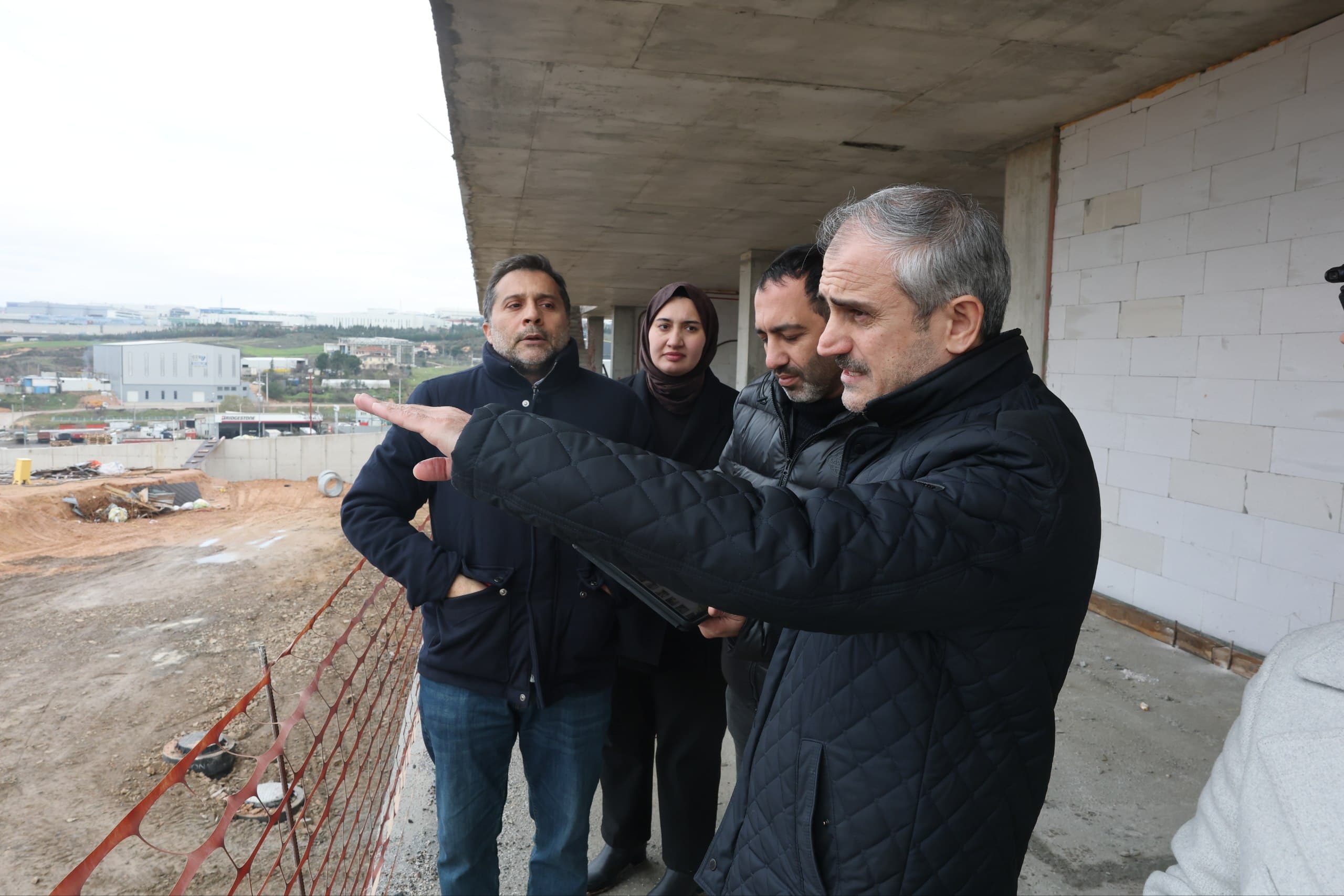 Çayırova'da Spor Lisesi İnşaatı Sürüyor!