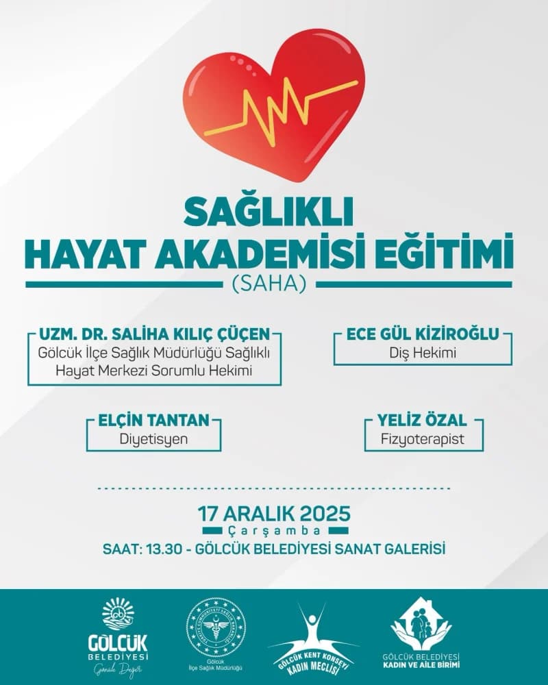 Gölcük'te Sağlıklı Hayat İçin Eğitim!