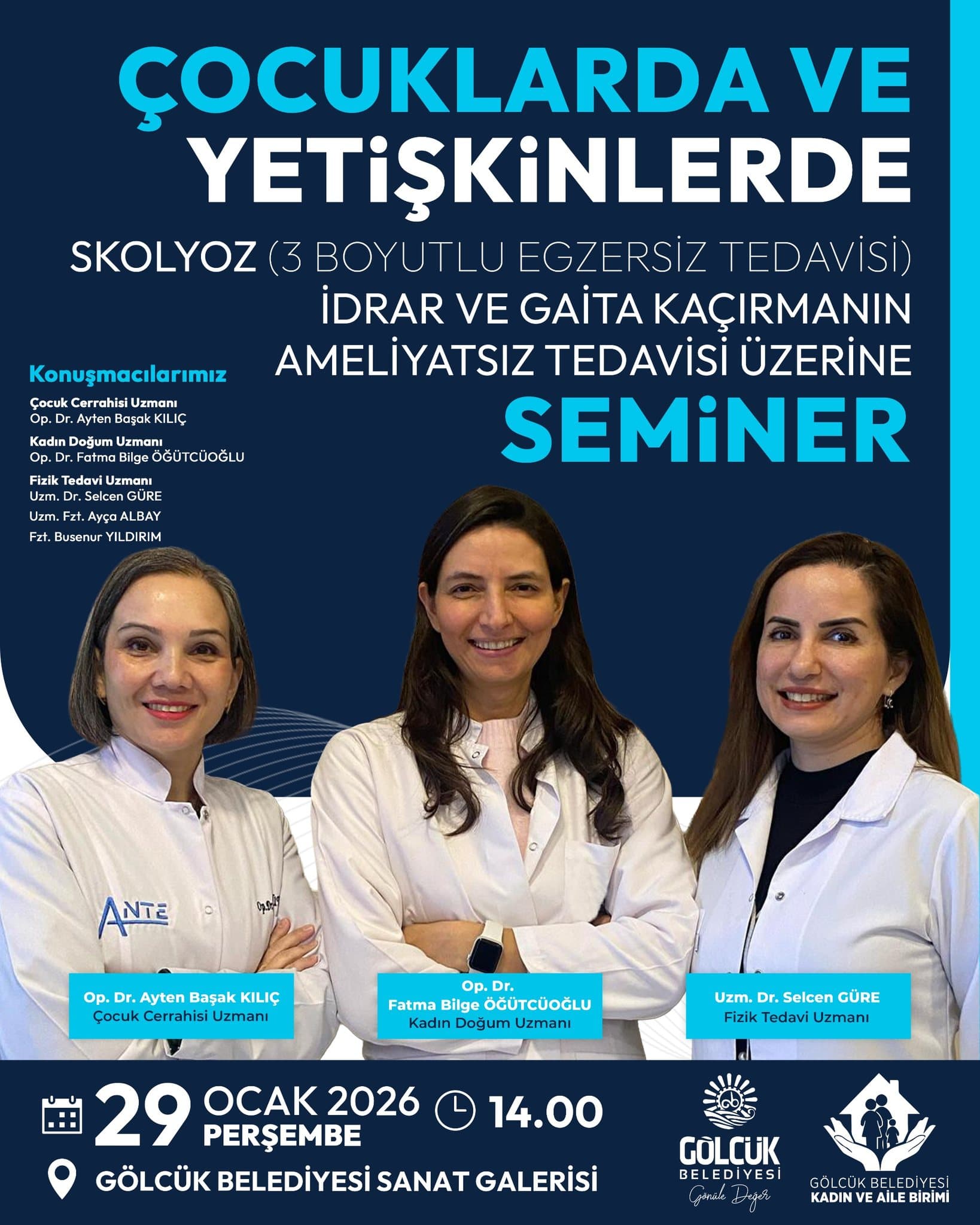 Gölcük'te Sağlık Seminerleri Bilinçlendiriyor!