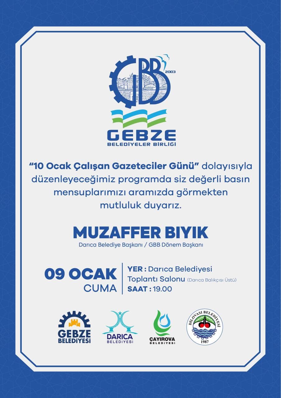 Gebze'de Basın Daveti!