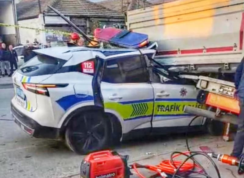 Alaşehir'de Feci Kaza: 1 Polis Şehit!