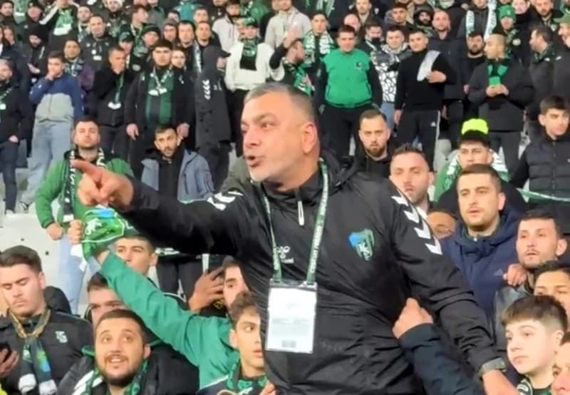 Kocaelispor ve Fatih Karagümrük Maçında Tribünlerden Birlik Mesajı!