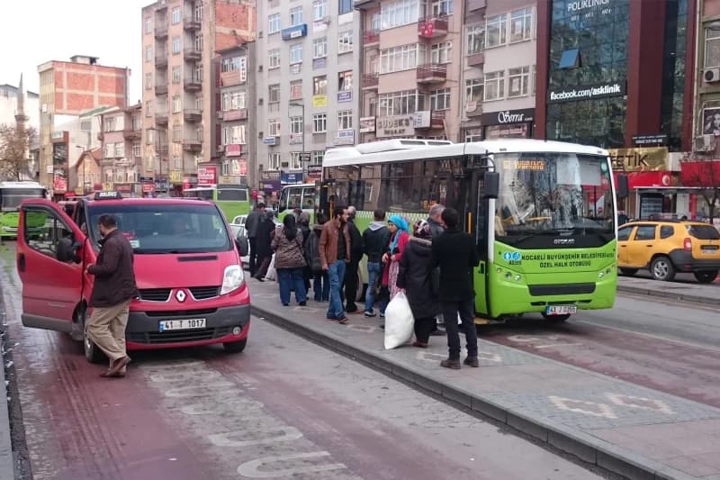 İzmit'ten İlçelere Ulaşım Ücretleri Yenilendi!