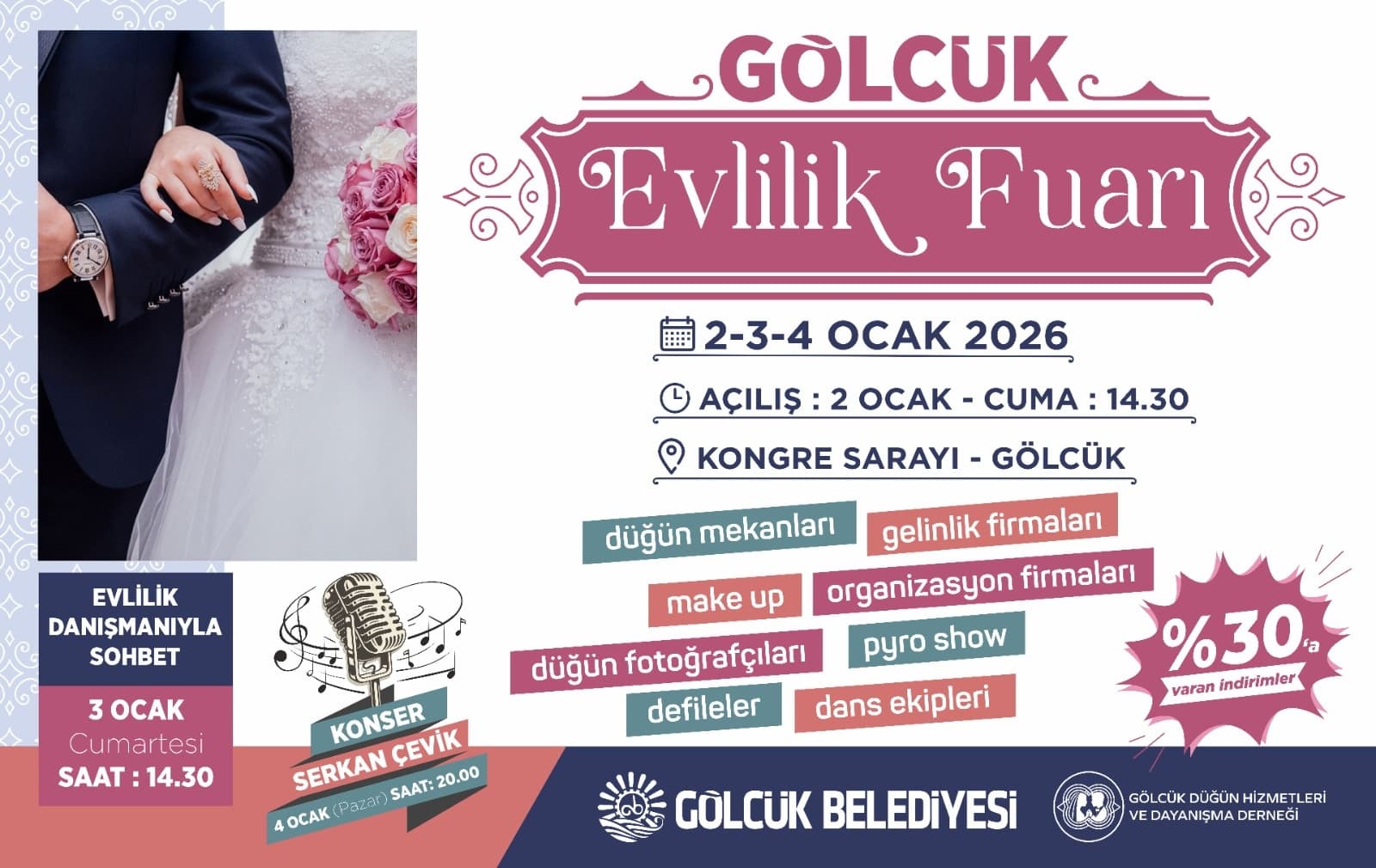 Gölcük'te Evlilik Fuarı Başlıyor!