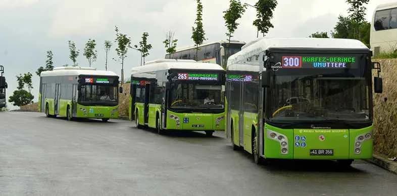 Kocaeli'de Ulaşım Filosuna 68 Yeni Otobüs!