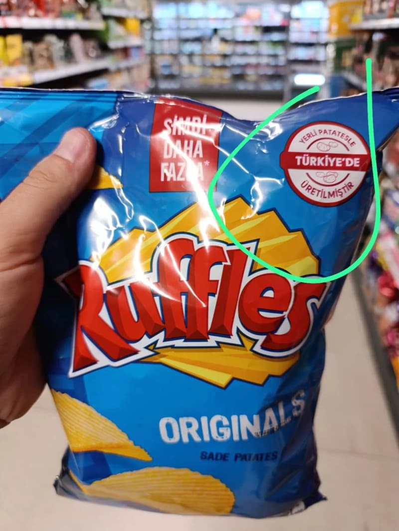 Ruffles Yerli Patatesle Üretildi!