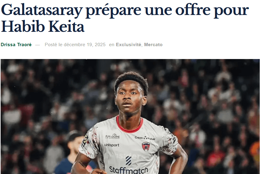 Kocaelispor'un Yıldızı Habib Keita Galatasaray'ın Radarında!