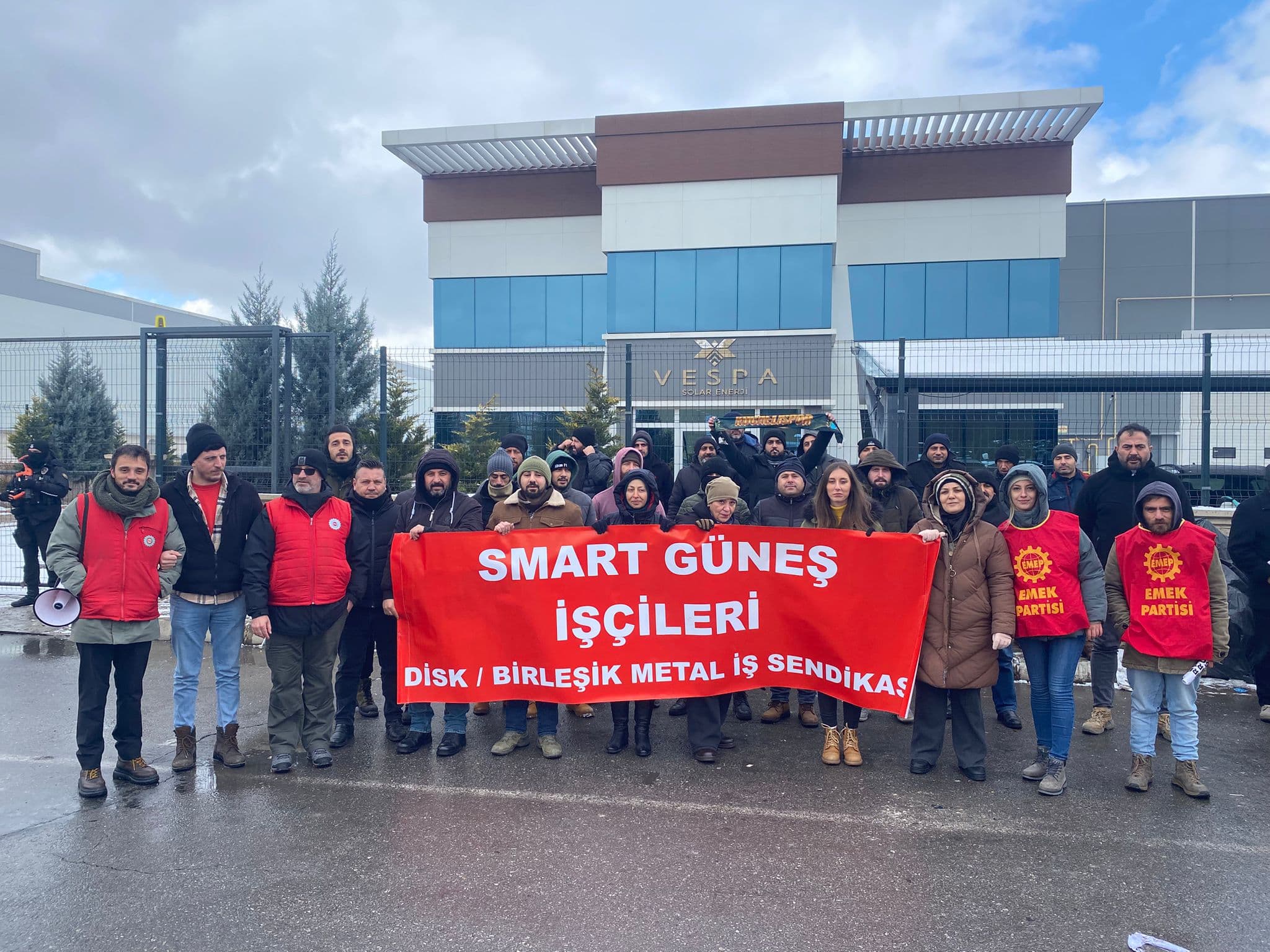 Gebze'de Smart Güneş Teknolojileri İşçilerinin Grevi 68. Gününde!