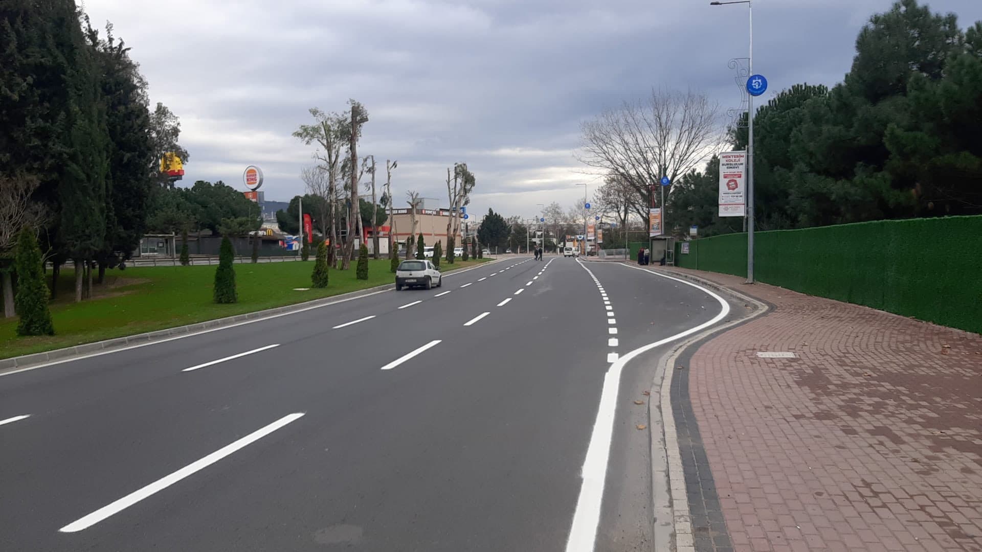 Gebze'de Yol Çizgileri Yenilendi!