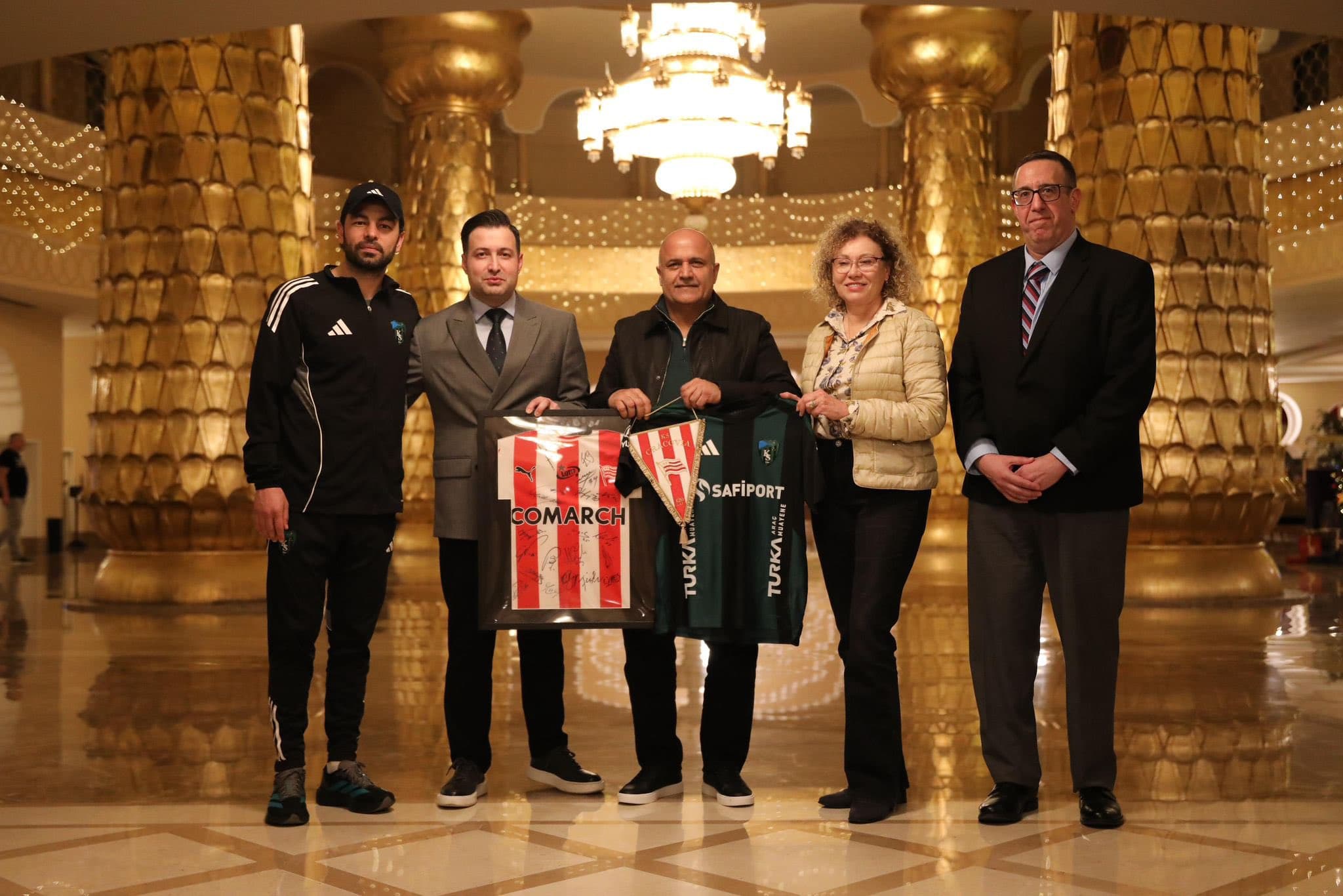 Kocaelispor'a FC Cracovia'dan Ziyaret!