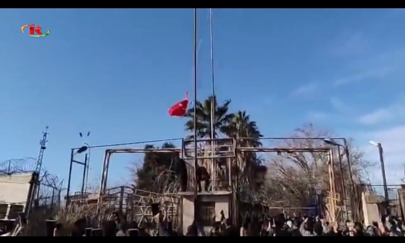 Nusaybin'de Bayrağımıza Saldırıya Tepki!