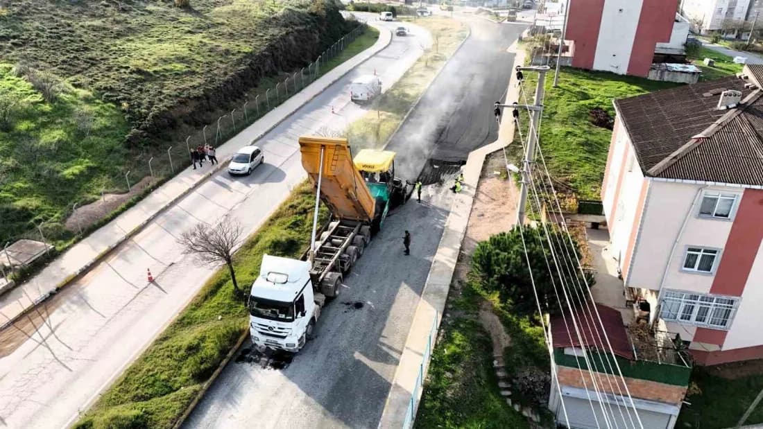 56,5 kilometrelik yol 170 günde yenilenecek