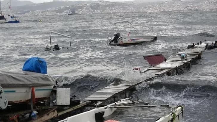 Kocaeli'de Fırtına Uyarısı!