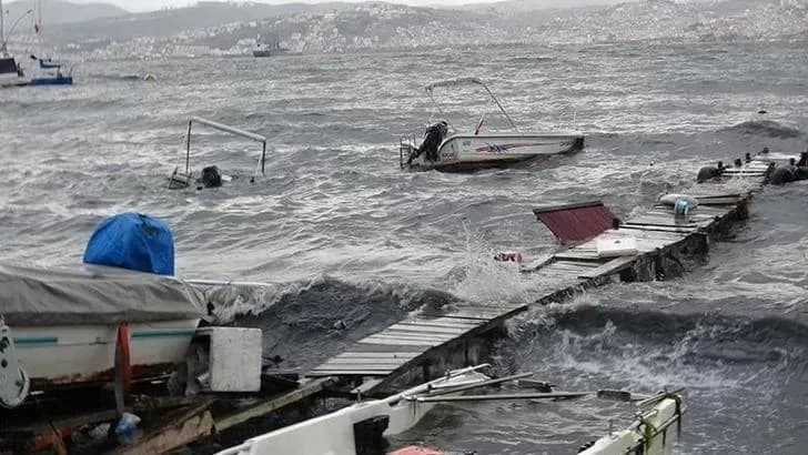 Kocaeli'de Fırtına Uyarısı!