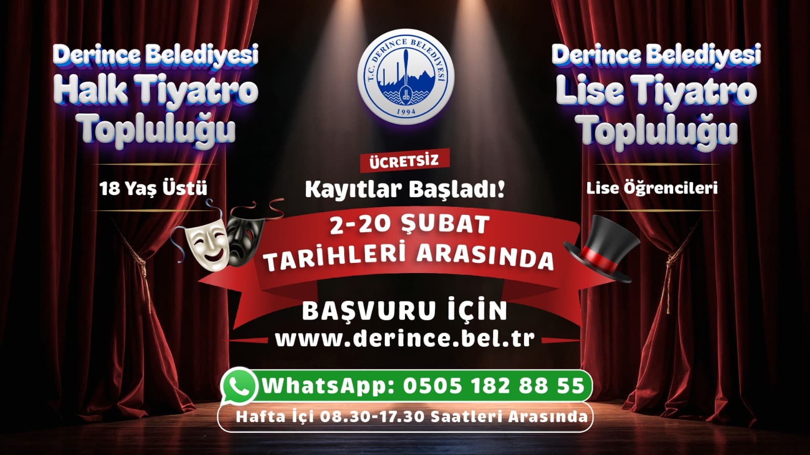 Derince'de Sahne Seni Bekliyor!