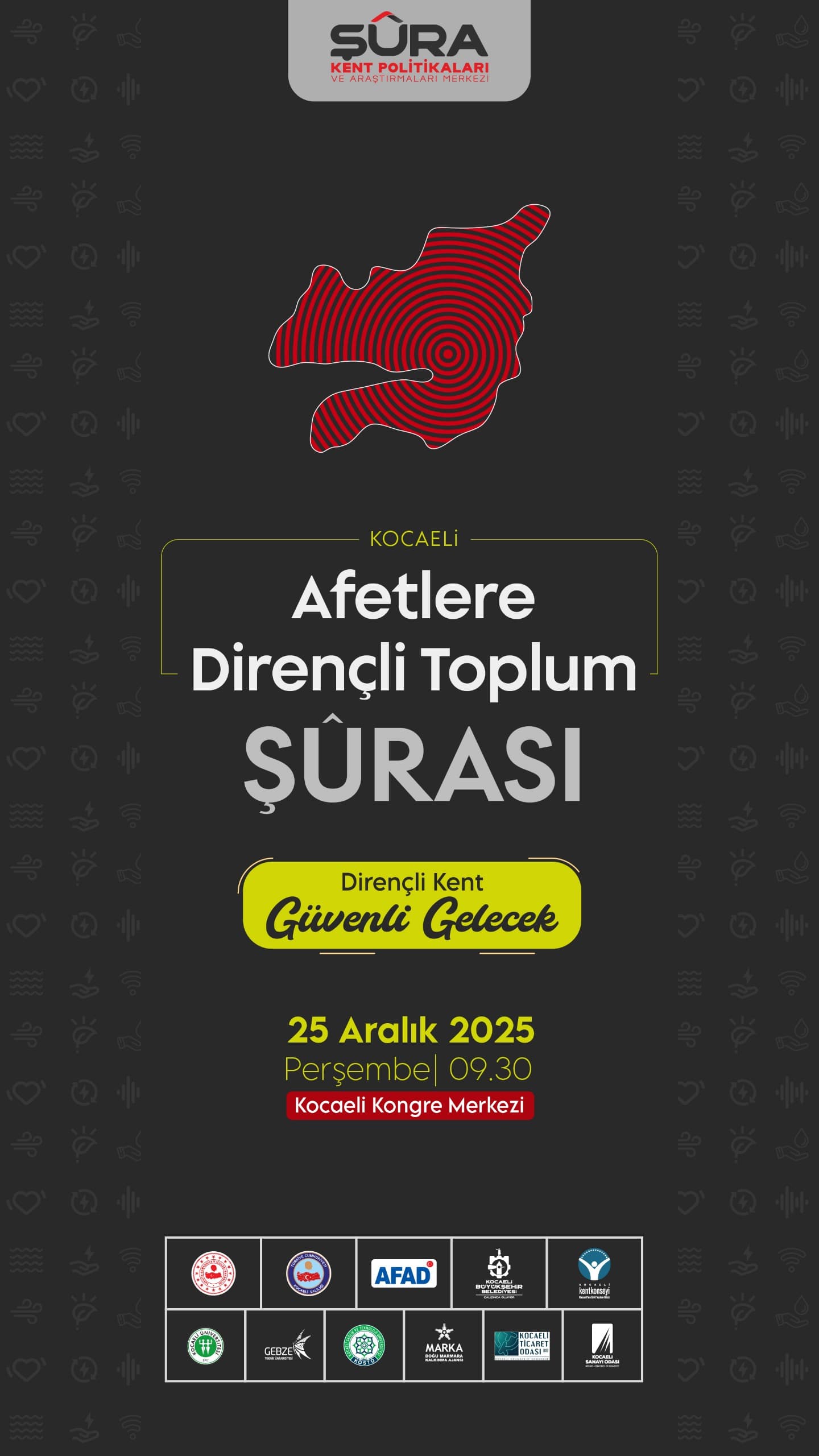 Kocaeli'de Afetlere Dirençli Toplum Çalıştayı!