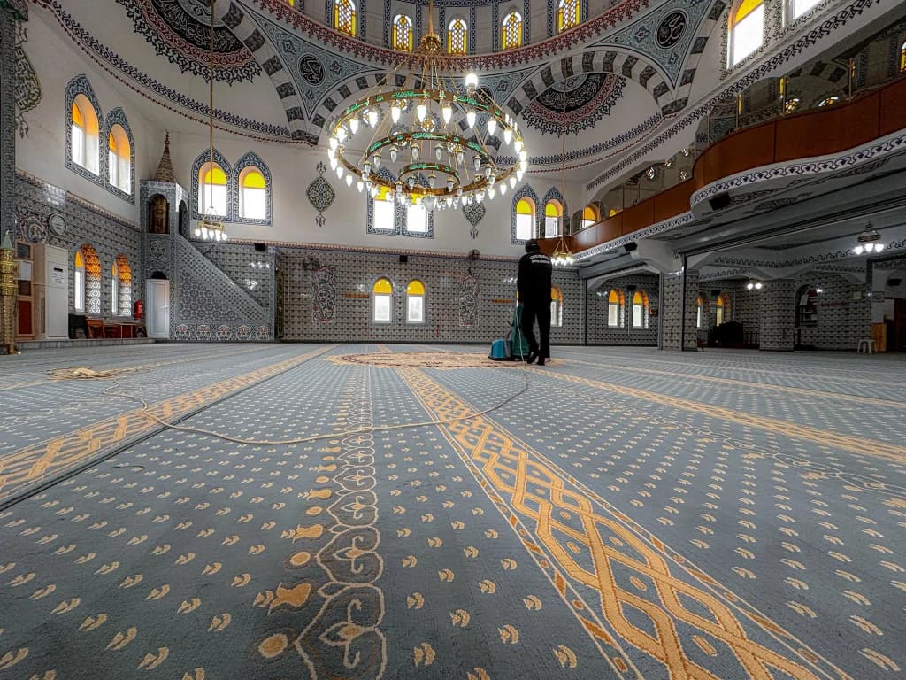 Camiler Ramazan'a hazırlanıyor