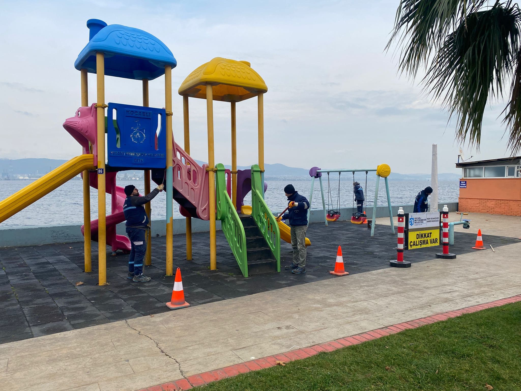 Kocaeli'de Çocuk Oyun Alanları Güvende!