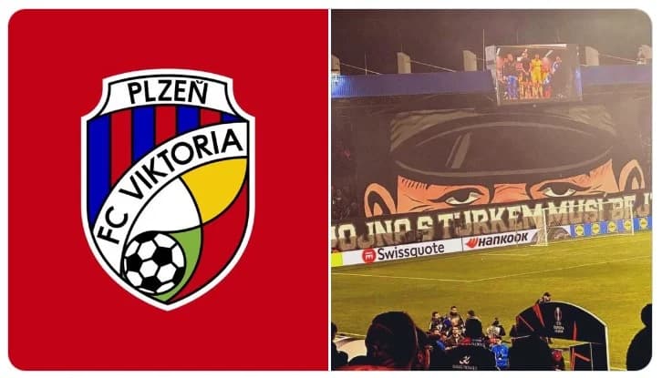 Viktoria Plzen'den Pankart Açıklaması!