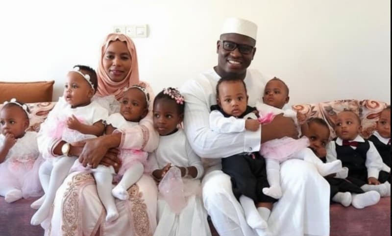Mali'de Halima Cissé'den Dokuz Bebekle Rekor!