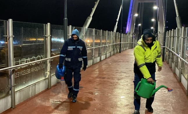 Kocaeli'de Üst Geçit ve Duraklarda Güvenlik Önlemleri!