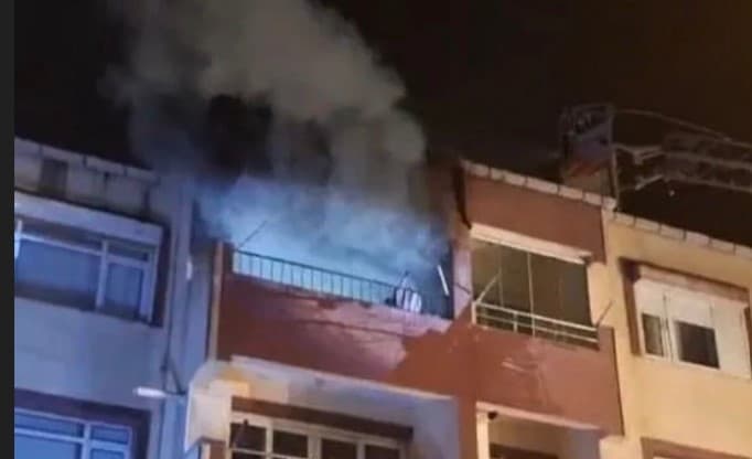 Karamürsel'de Çatı Katında Yangın!