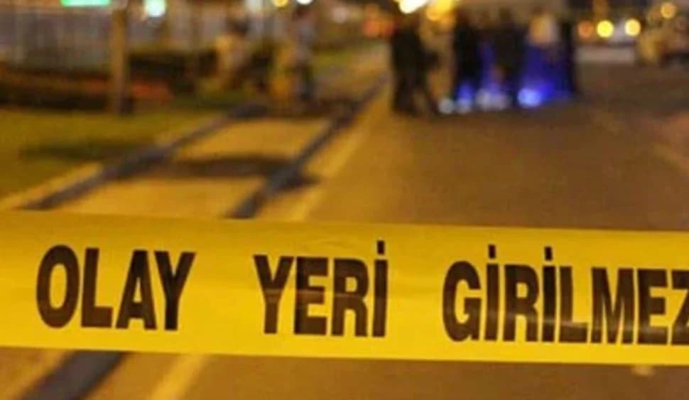 Üst geçitten otomobilin üstüne düştü!