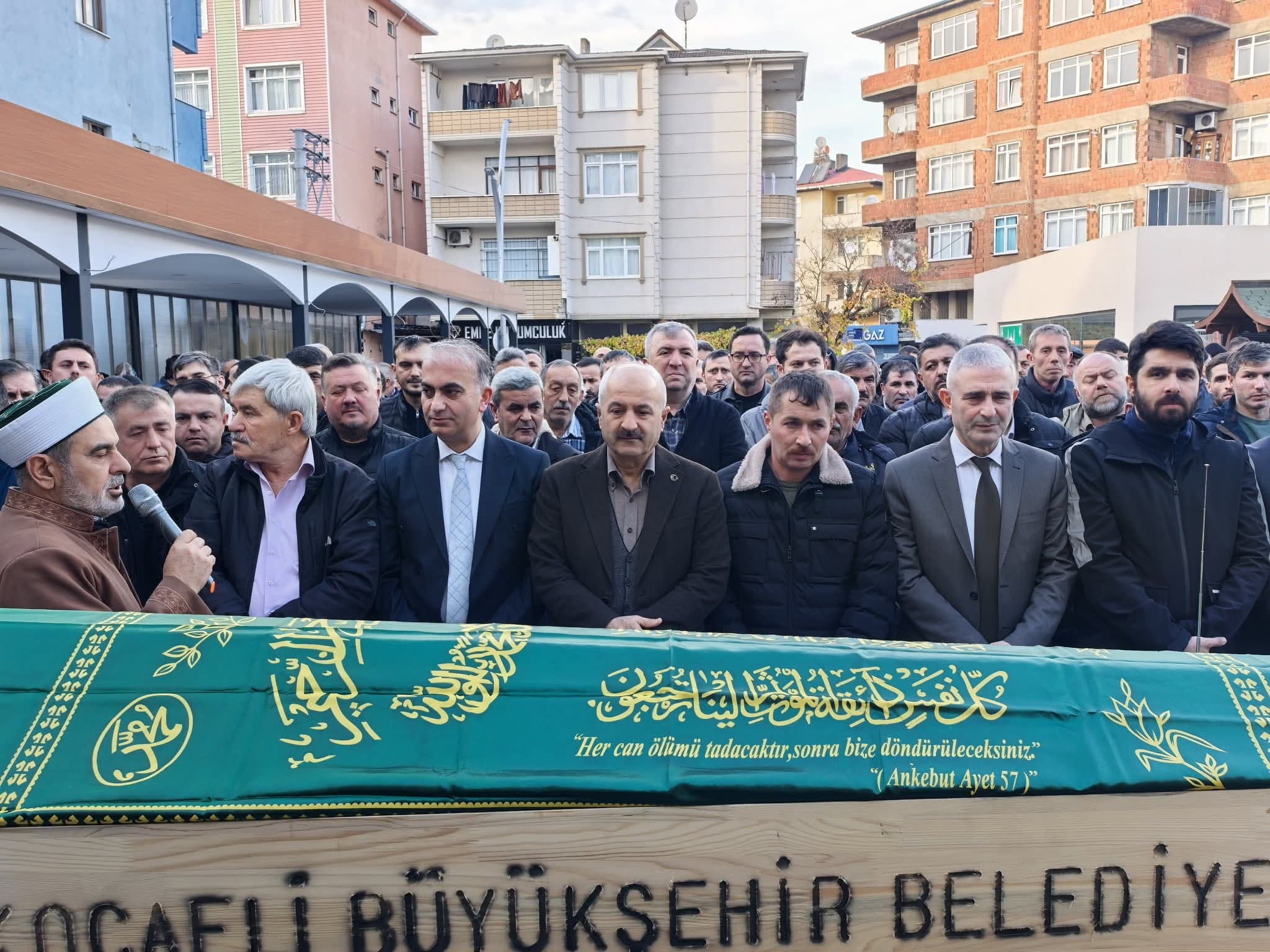 Gebze'de Ziya Şahin Son Yolculuğuna Uğurlandı!