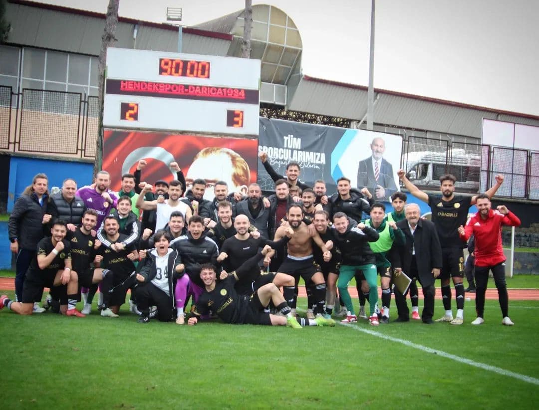 Darıca Gençlerbirliği Hendek'te Zafer!