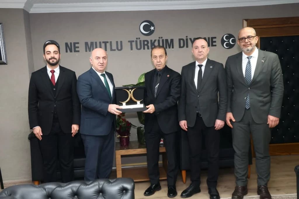 Başkan Bıyık'tan MHP İl Başkanı Akın'a Ziyaret