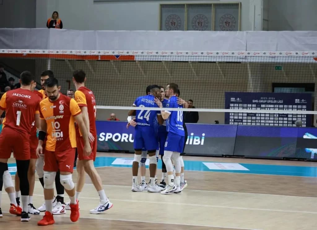 Gebze Voleybol Takımı, Galatasaray'a Mağlup Oldu