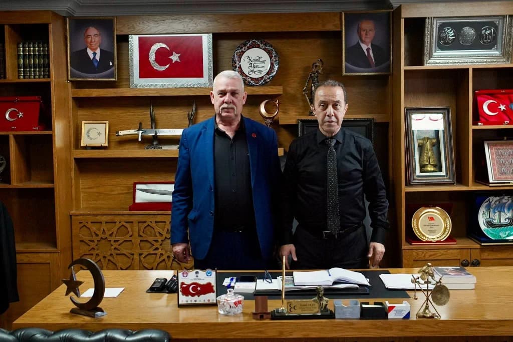 MHP Gebze İlçe Başkanı'ndan İl Başkanlığı'na ziyaret