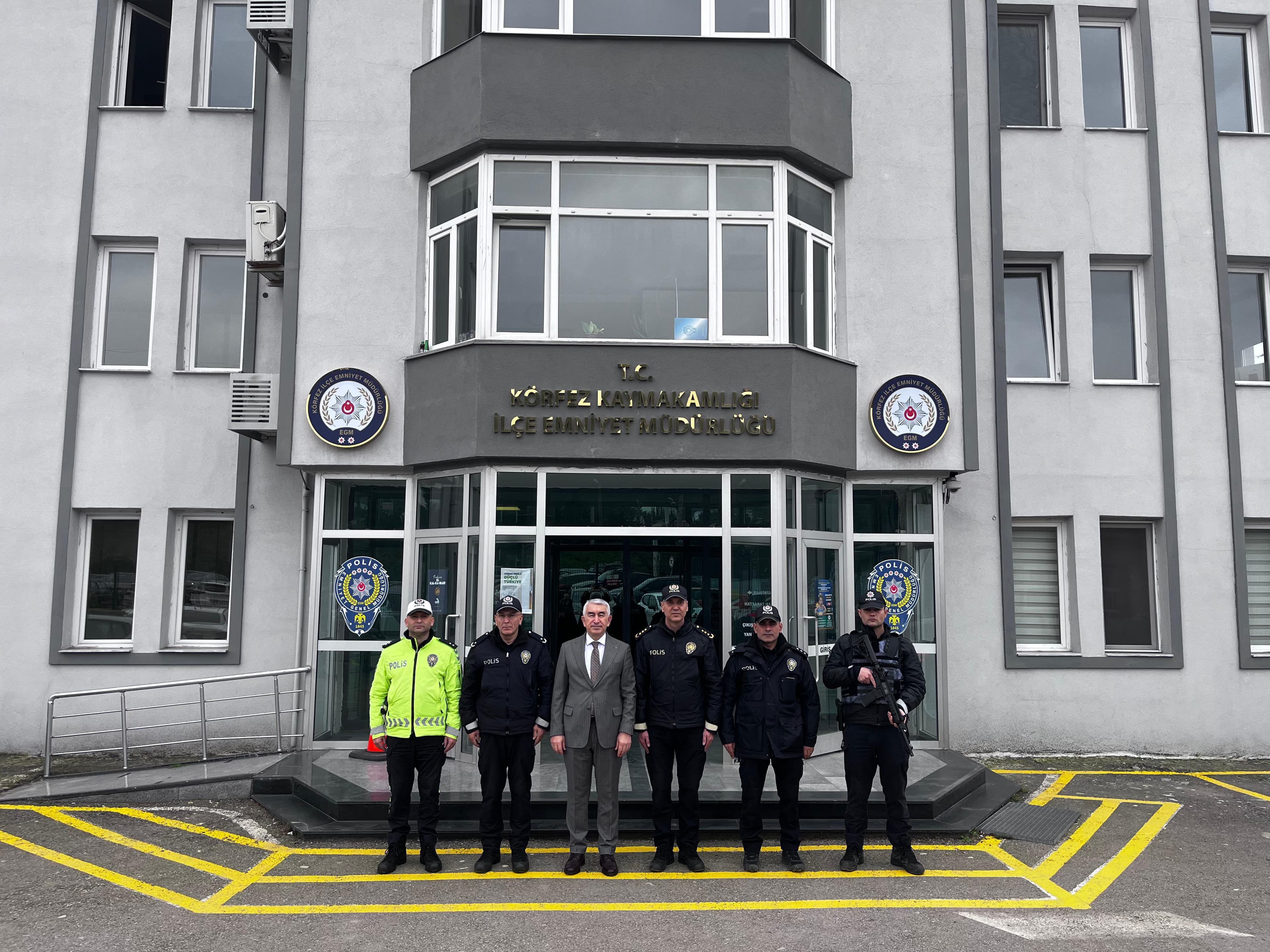 Kocaeli Emniyet Müdürü Derince ve Körfez'de!