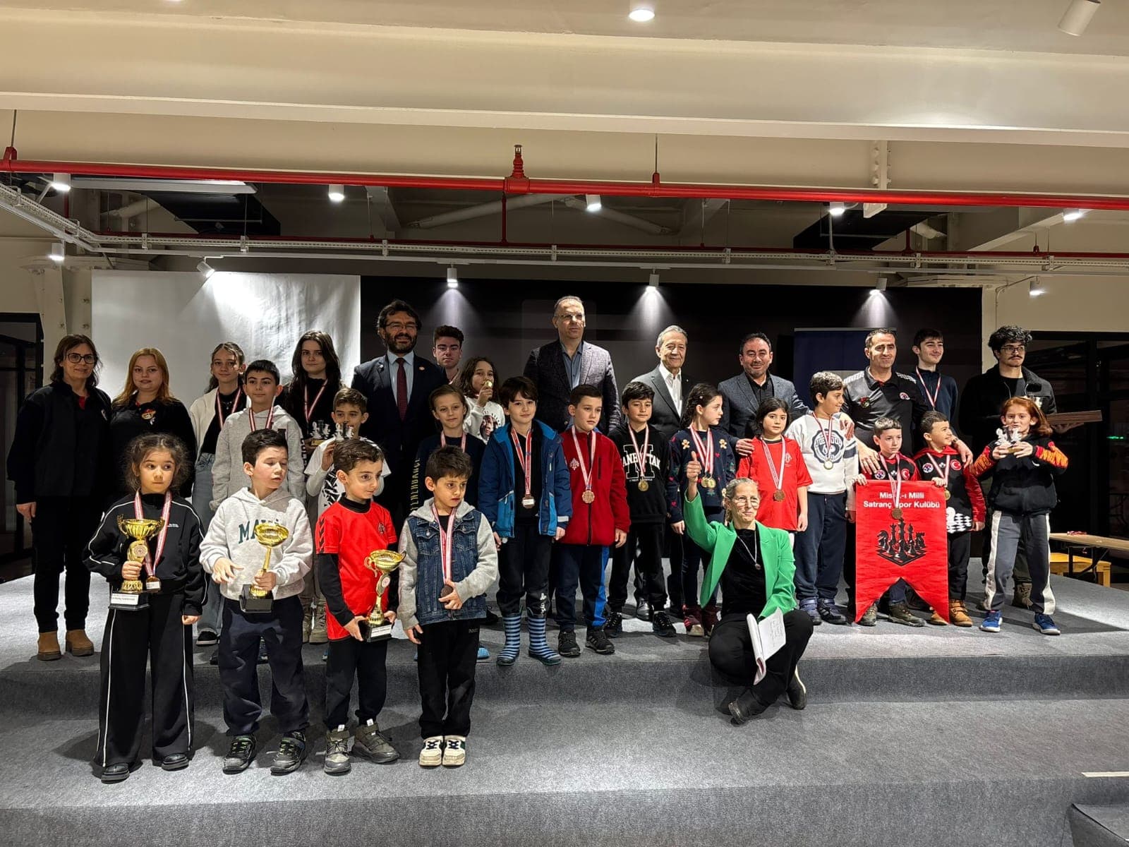 Kocaeli'de Satranç Turnuvası Ödülleri Sahiplerini Buldu!