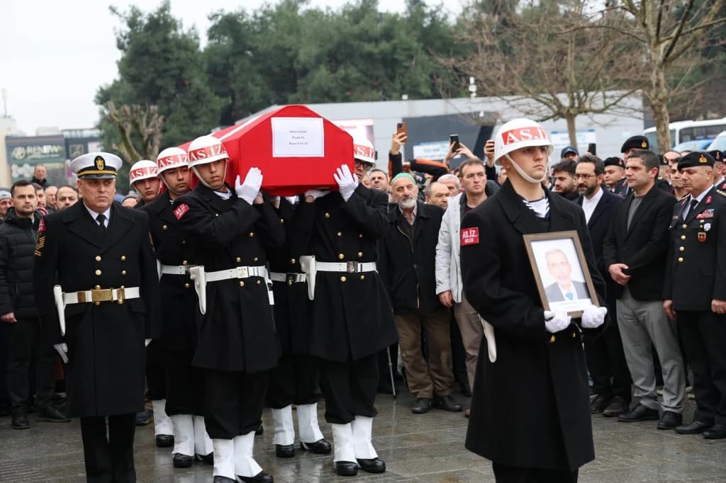 Gebze’de Kıbrıs Gazisi Hasan Yavaş’a Veda