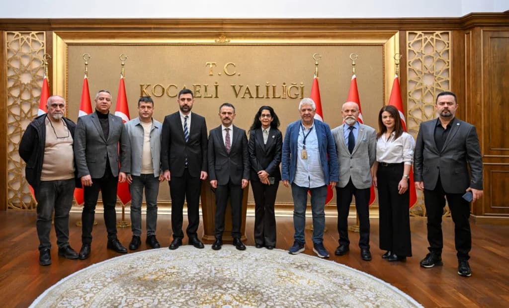 Gazeteciler Cemiyeti'nden Vali Aktaş'a ziyaret
