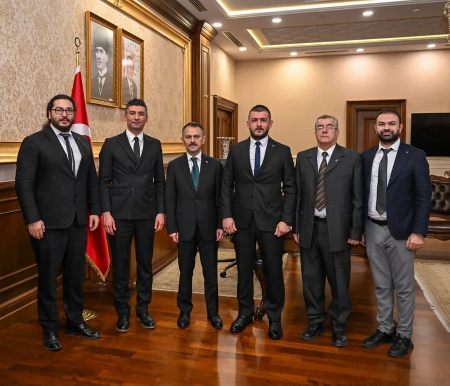 Makina Mühendisleri Odası'ndan Vali Aktaş'a ziyaret