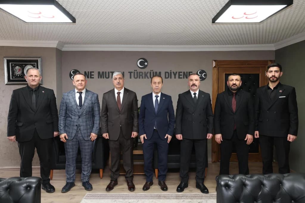 MHP Dilovası heyetinden İl Başkanı Akın'a ziyaret