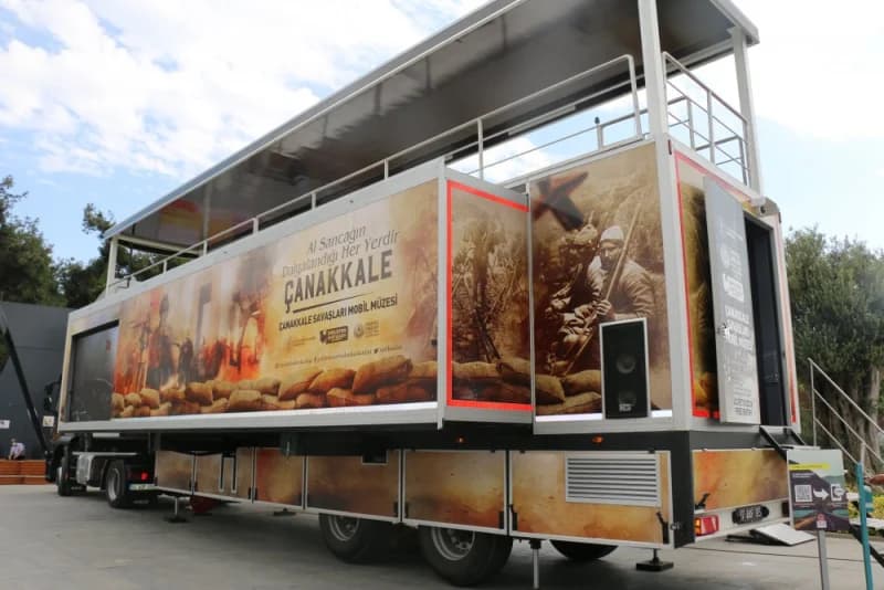 Çanakkale Savaşları Mobil Müzesi Gebze'de!