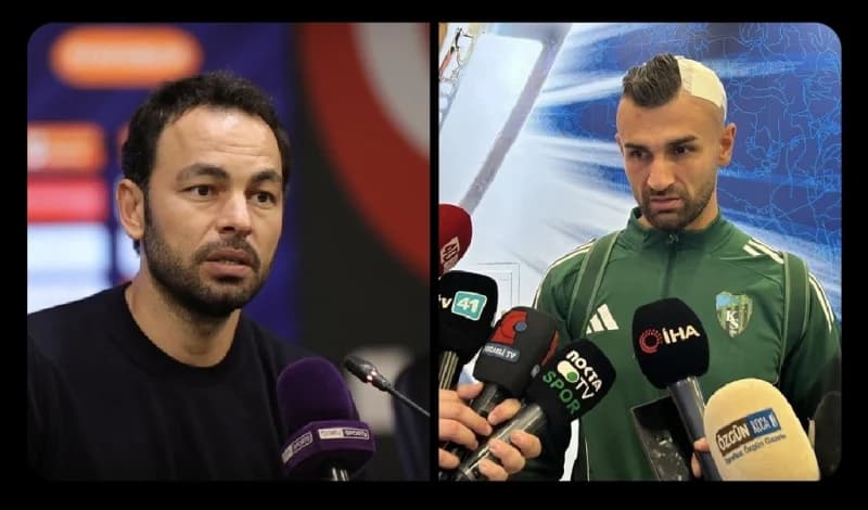 Kocaelispor'da Selçuk İnan'dan Serdar Dursun'a Teşekkür!