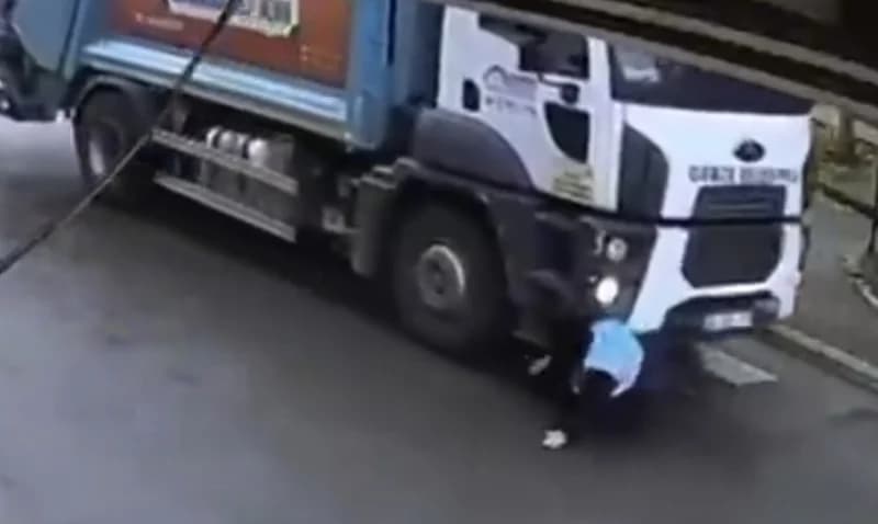 Gebze'de Güvenlik Kameraları Feci Anı Ortaya Çıkardı!