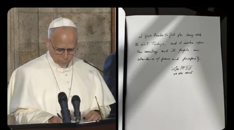 Papa XIV. Leo Türkiye'yi Ziyaret Etti!