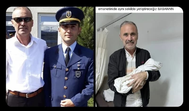 Gürcistan'da Şehit Olan Astsubay Altıok'un Kızı Doğdu!