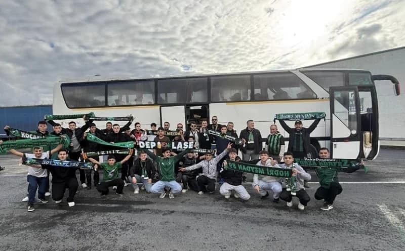 Kocaelispor Taraftarı İstanbul'a Akın Etti!
