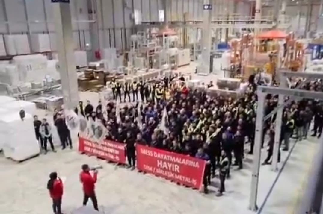 Metal İşçileri MESS Dayatmalarına Karşı Ayakta!