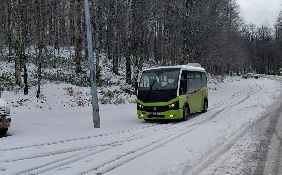 Kocaeli'de Kar Keyfi İçin Ücretsiz Ulaşım!