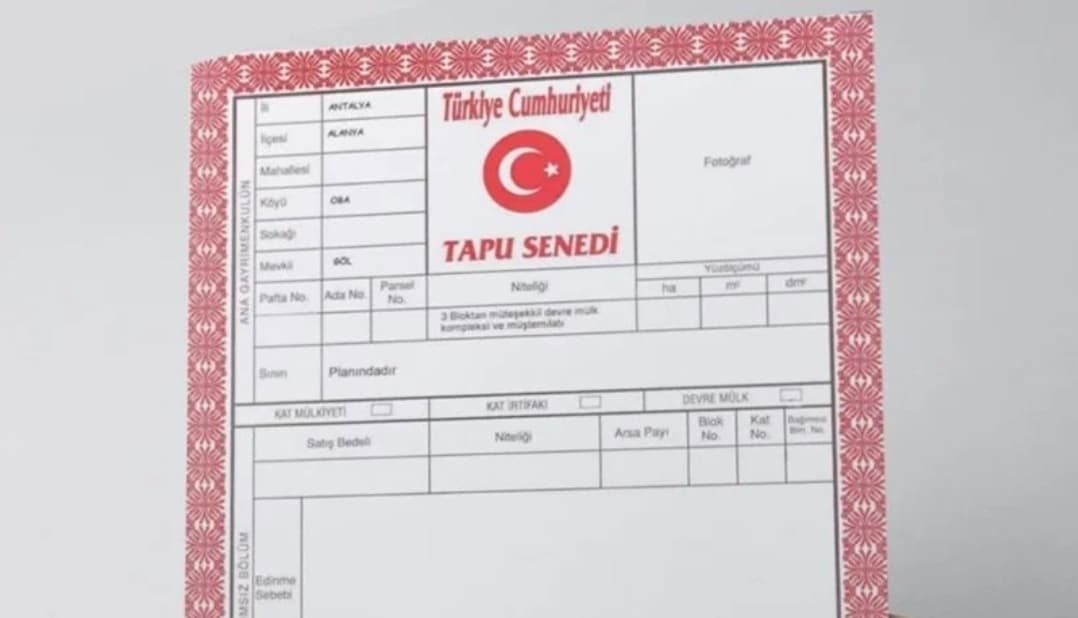 Tapuda Gerçek Satış Bedeli Zorunluluğu Geliyor!